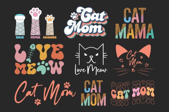 Cat Mom Mama SVG Bundle: A Designer's Review