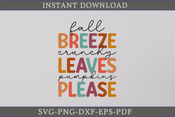 Fall Breeze Crunchy Leaves Pumpkins SVG Review