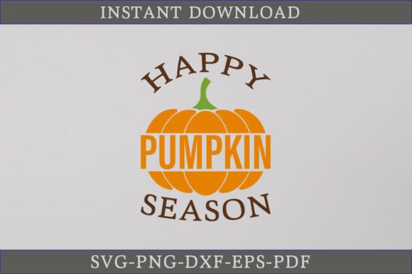 Happy Pumpkin Season SVG: A Designer's Review