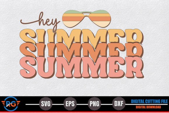Hey Summer – Retro Summer SVG: A Designer's Review