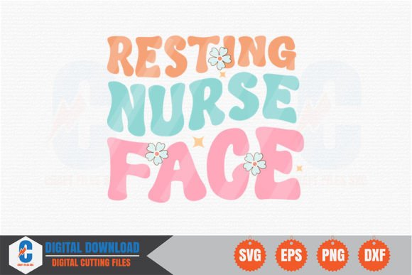 Resting Nurse Face Retro SVG: A Designer's Review
