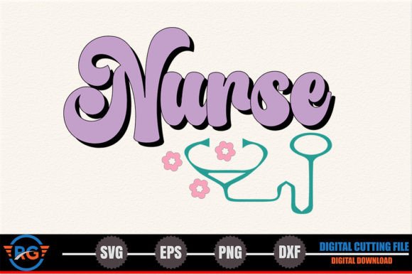 Retro Nurse SVG: A Designer's Take on Medical Embroidery