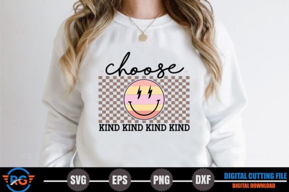 Review: Choose Kind – Retro Inspirational SVG for Embroidery