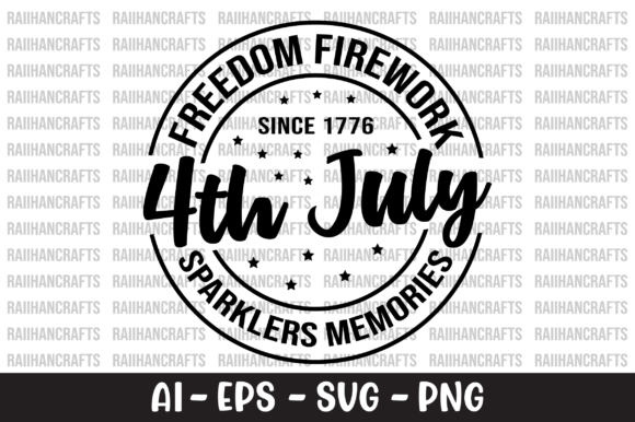 Review: Freedom Firework 4th July Sparklers SVG for Embroidery