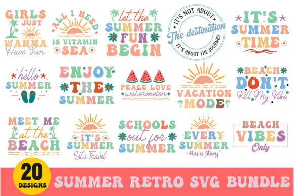 Summer Retro Svg Bundle: A Designer's Real-World Review