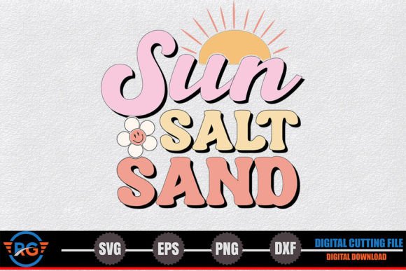 Sun Salt Sand Review: A Retro Summer SVG for Embroidery