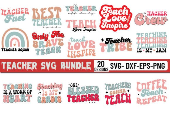 Teacher Retro Svg Bundle: A Designer's Field Test
