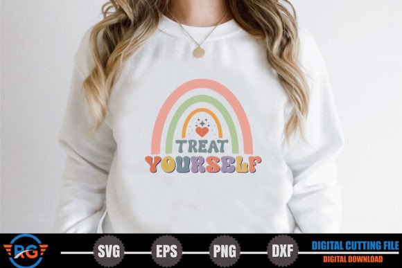 Treat Yourself – Retro Motivational SVG Review